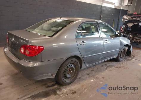 2006 Toyota Corolla Le из США, поврежденный, VIN 2T1BR32E76C707331